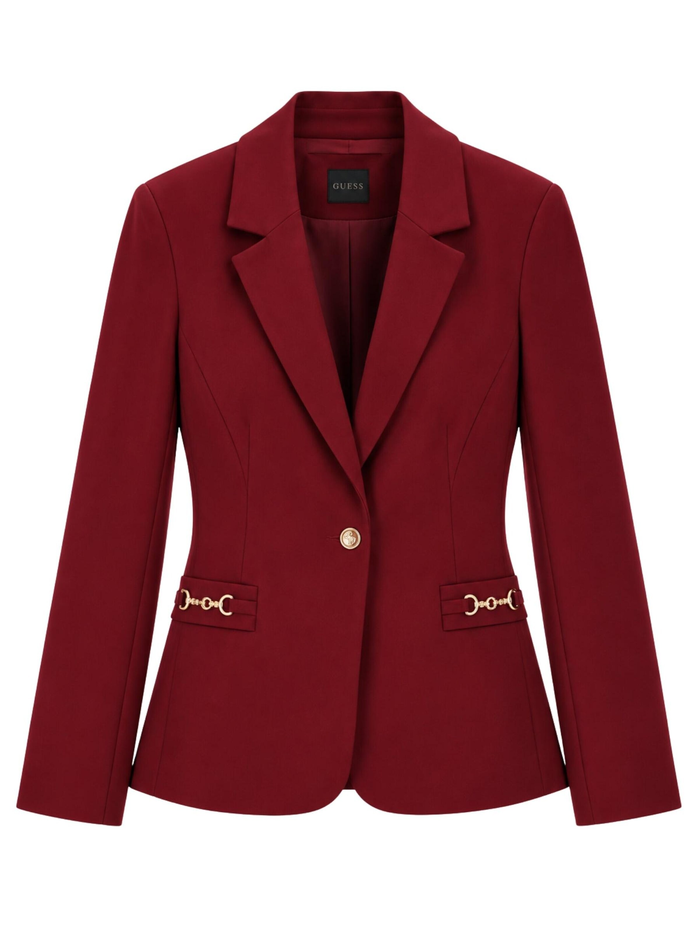 GUESS Blazer 'Giacche W6BN08K6806' i 40 i bordeaux, Produktvisning