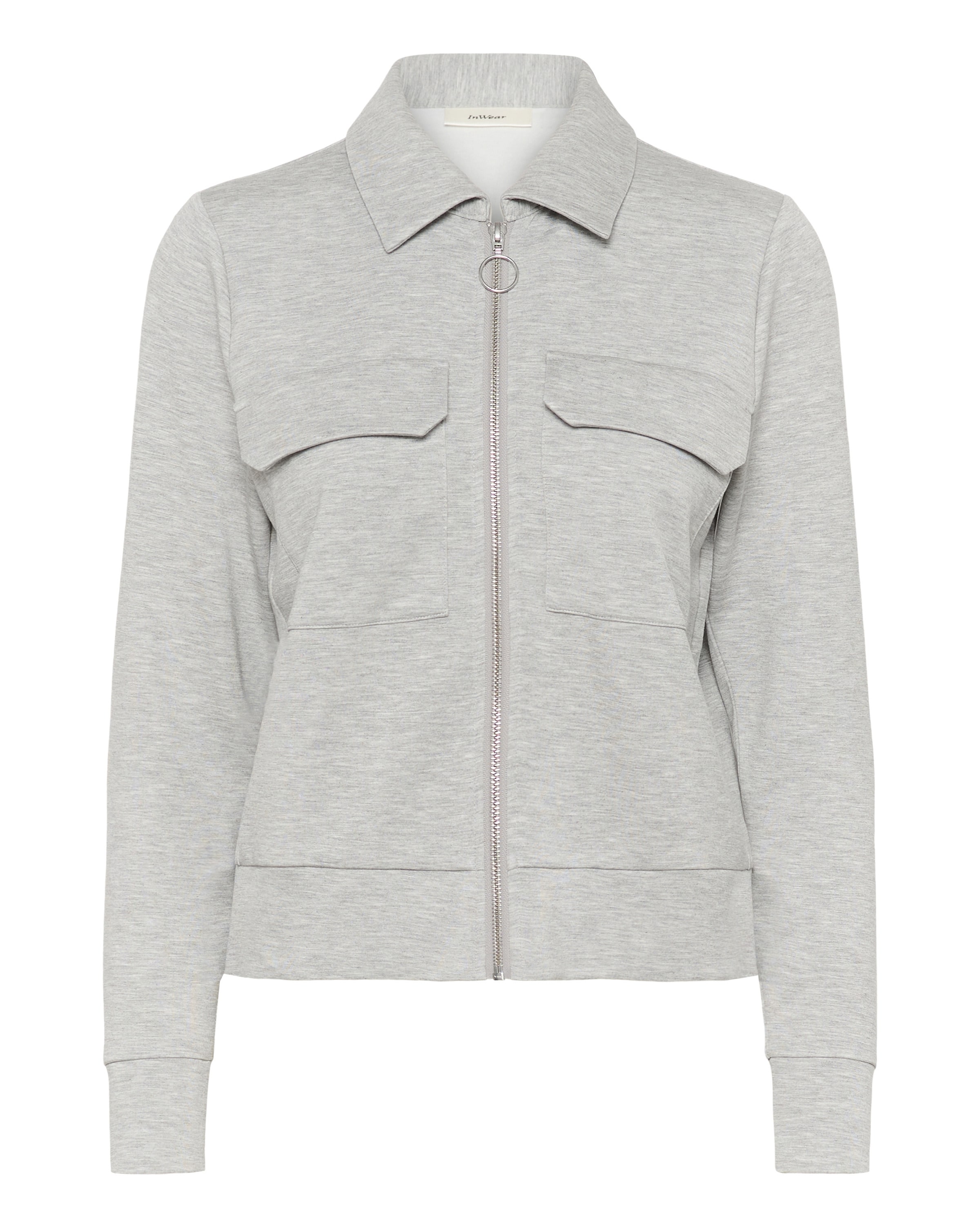 Veste de survêtement 'IWBeca' InWear en gris : devant