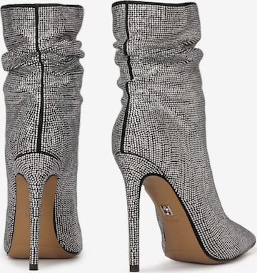 Kazar Ankle Boots in Silver