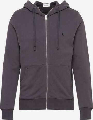 ARMEDANGELS Sweat jacket 'Gaaston' in Grey: front