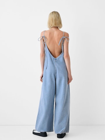 Tuta jumpsuit di Bershka in blu