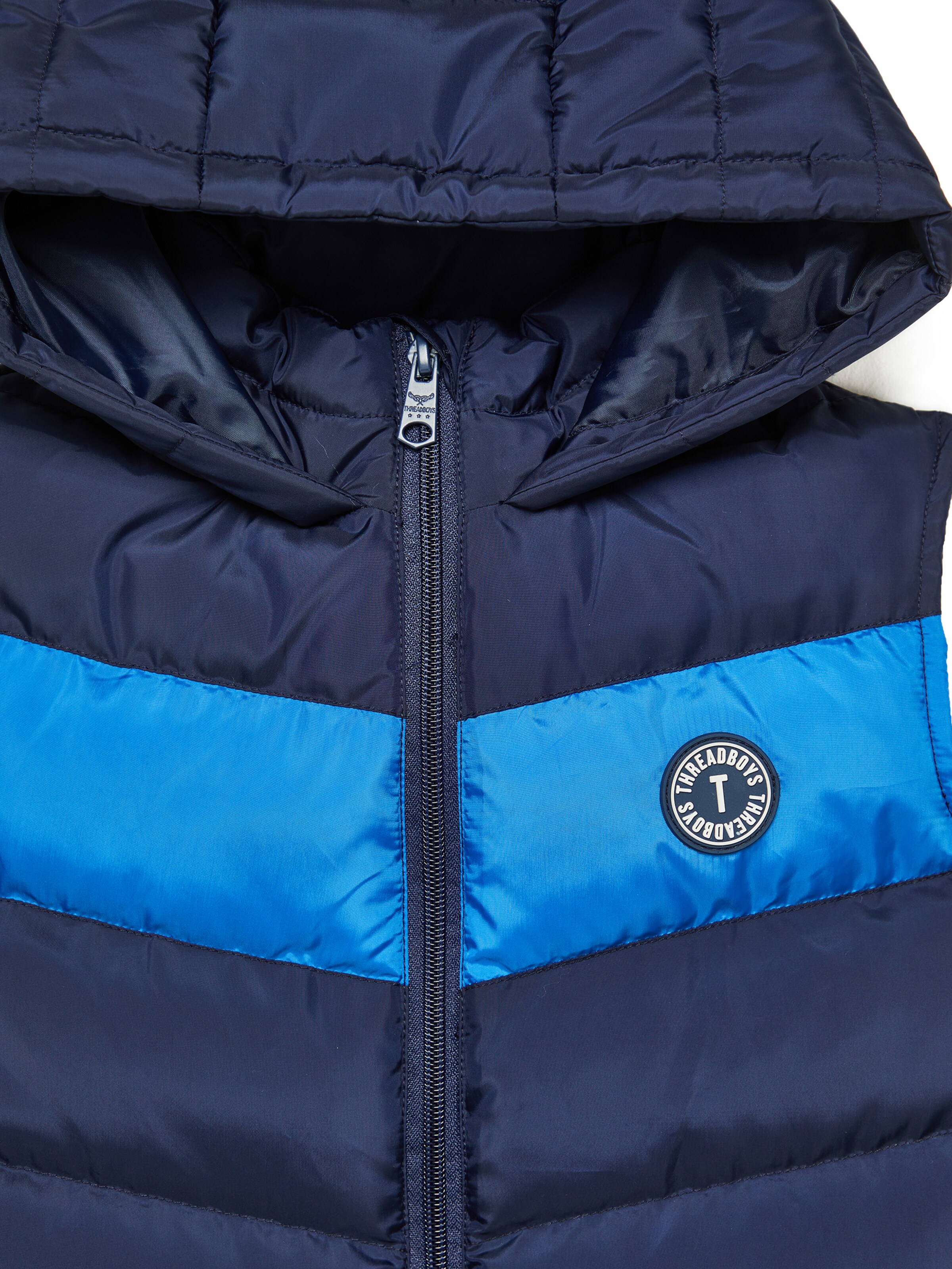 Threadboys Vest 'Gilet Doota' in Blue