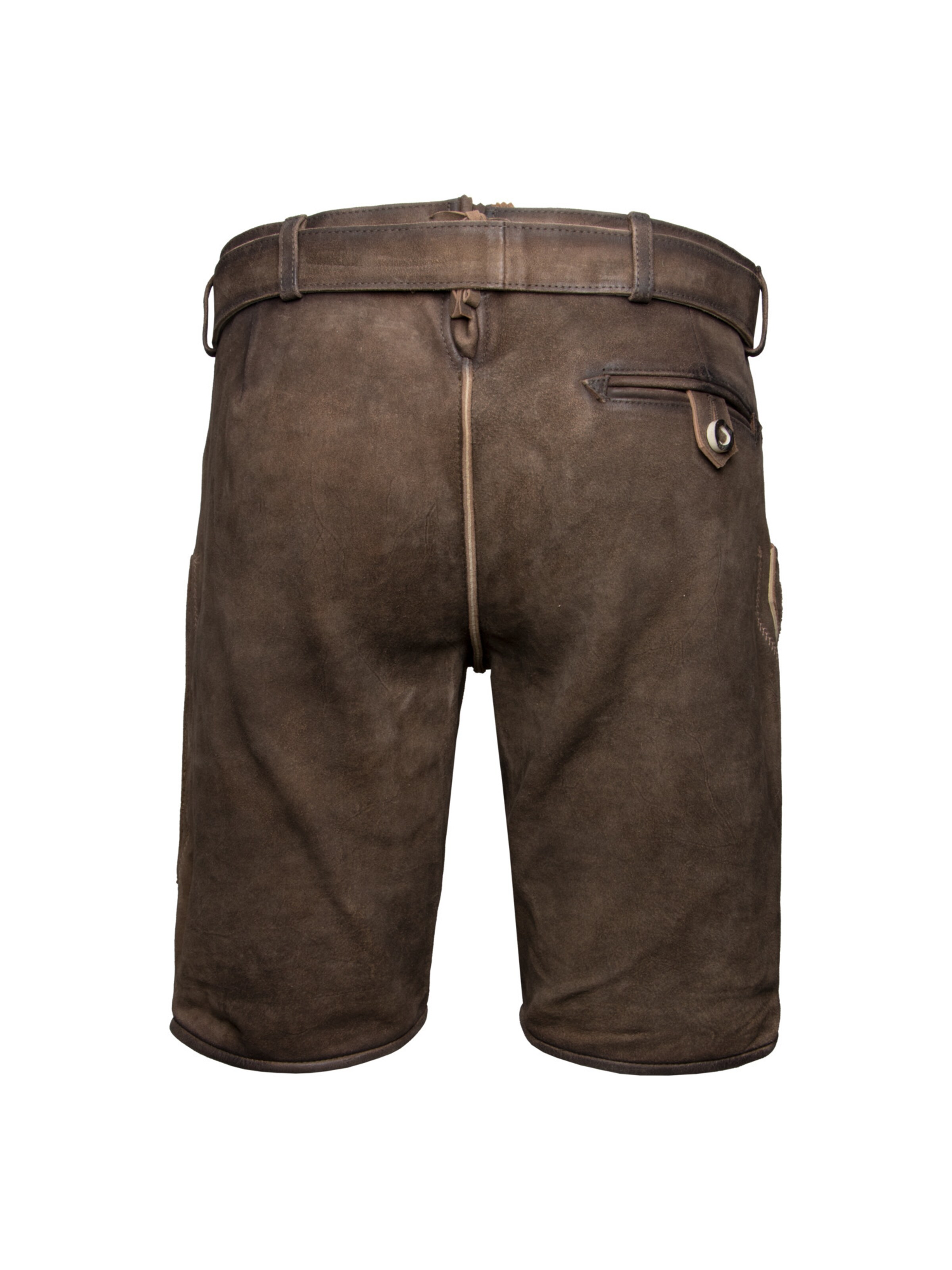 Krüger Buam Regular Traditional pants 'Jendrik' in Brown