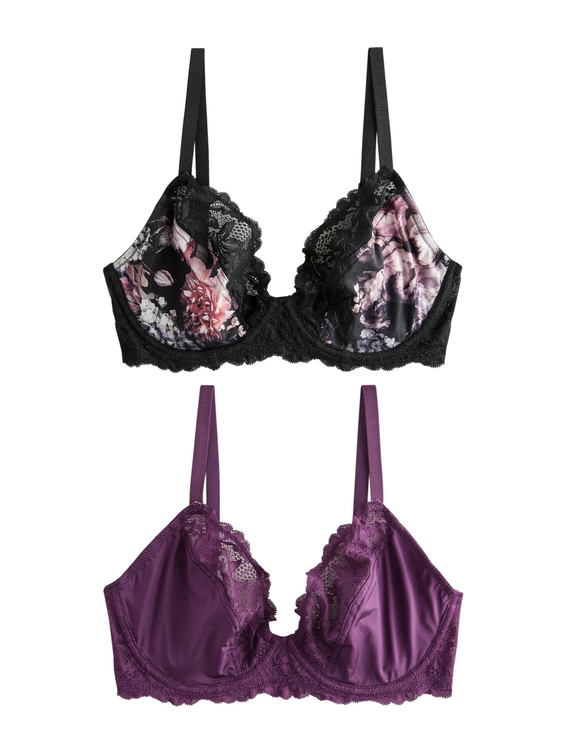 Next T-särgi Rinnahoidja, värv lilla: eest vaates