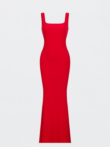 cfab (formerly creamy fabrics) Kleid 'Ribbed Tank Top Maxikleid'‌‌‌‌‌‌‌‌‌ in Rot