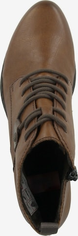 Rieker Lace-Up Ankle Boots in Brown