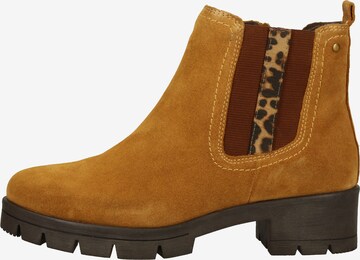 JANA Chelsea boots in Bruin