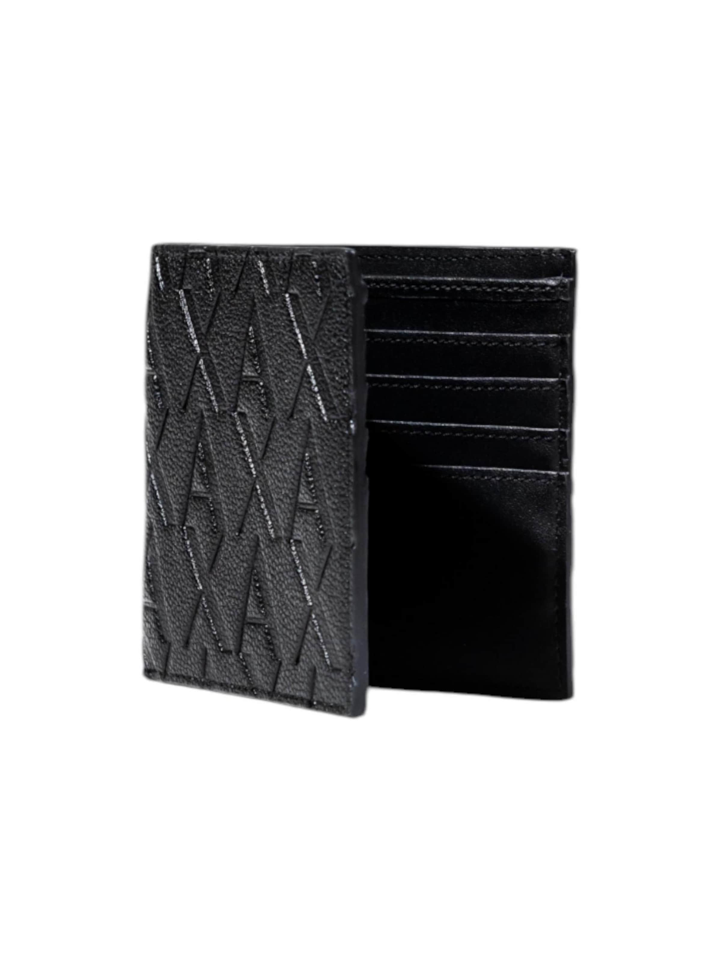 Portamonete 'XM000168 AF12133' di ARMANI EXCHANGE in nero