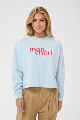 SAINT TROPEZ Sweatshirt 'PegrinaSZ' i blå: forside