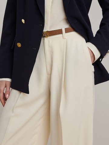 Lauren Ralph Lauren Wide Leg Hose in Beige