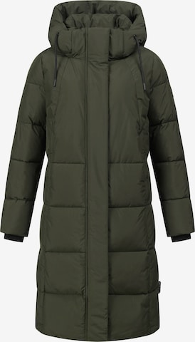 MARIKOO Mantel 'Tabiaa' in Grün: Vorderseite