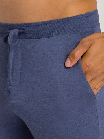 Hanro Pyjamabroek 'Casuals' in Blauw
