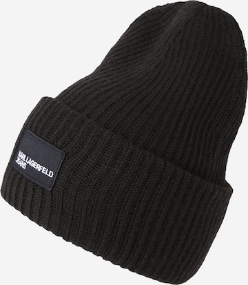 KARL LAGERFELD JEANS Шапка в Черный: спереди