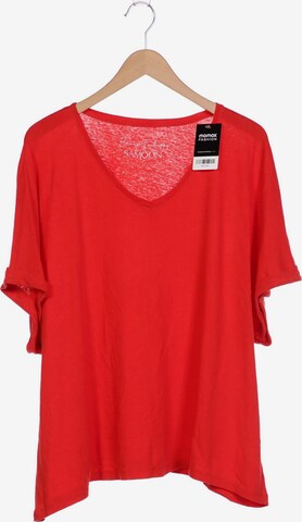 SAMOON Top & Shirt in 5XL in Red: front