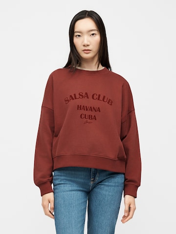 BOSS - Sweatshirt 'C_Ever_3' em vermelho: frente