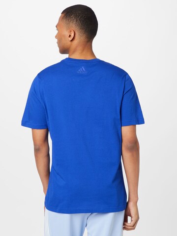 T-Shirt 'Essentials' ADIDAS SPORTSWEAR en bleu