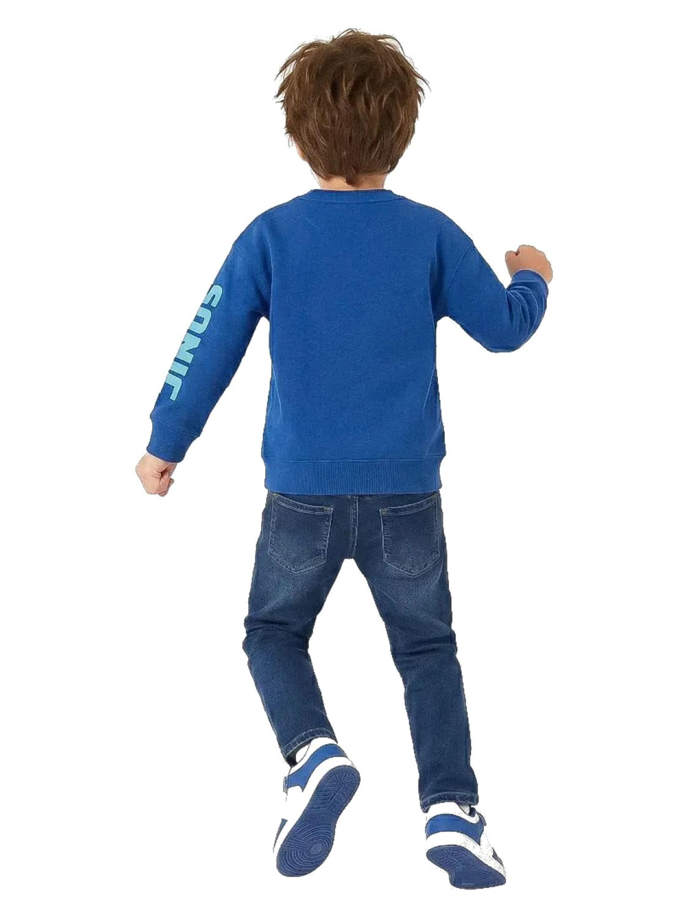 Sweat 'Sonic the Hedgehog' Sonic the Hedgehog en bleu