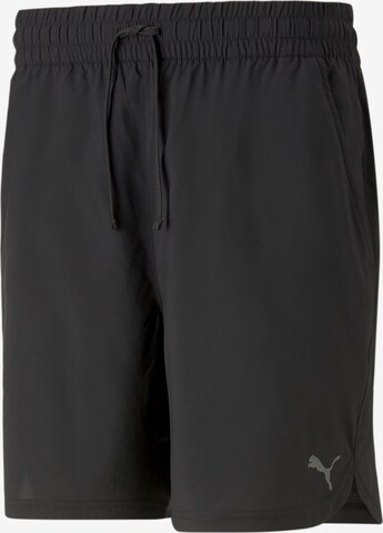 Pantalon de sport 'Studio Foundation' PUMA en noir : devant