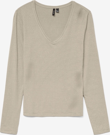 T-shirt 'VMLAVA' VERO MODA en beige : devant