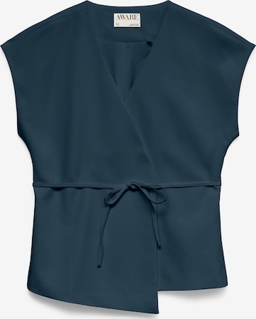 Gilet 'AWVANNAH' di VERO MODA in blu: frontale