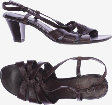 JANA Sandals & High-Heeled Sandals in 41 in Brown: front