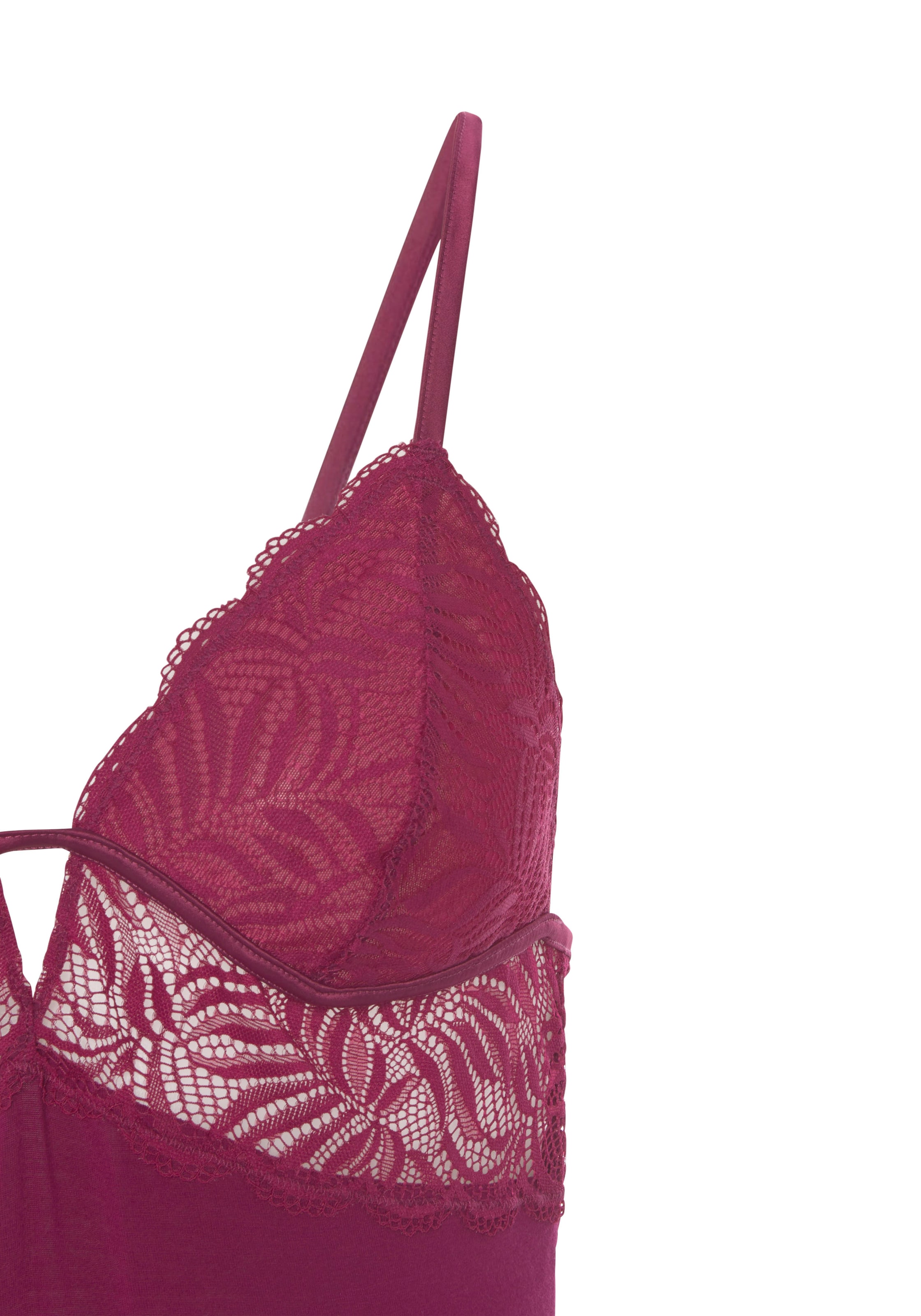 LASCANA Bodysuit in Red