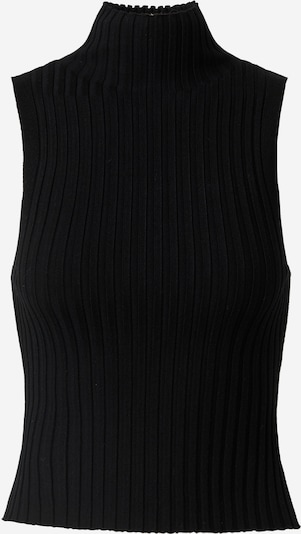 LENI KLUM x ABOUT YOU Knitted top 'Daphne' in Black, Item view