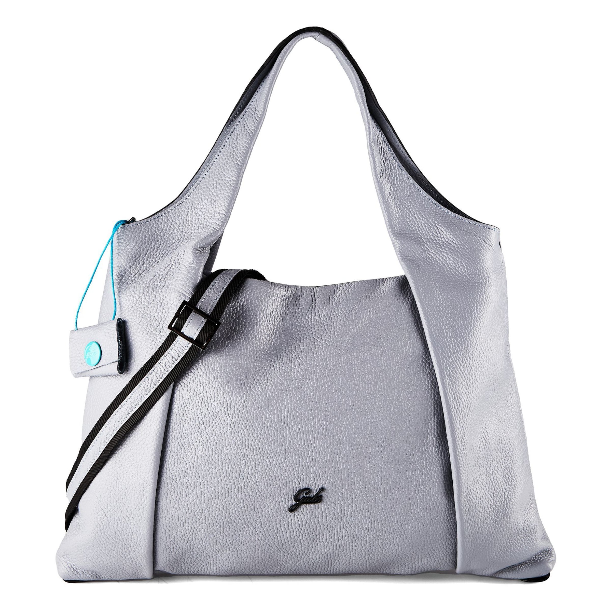 Gabs Schultertasche 'Zeynep' in Grau: Vorderseite