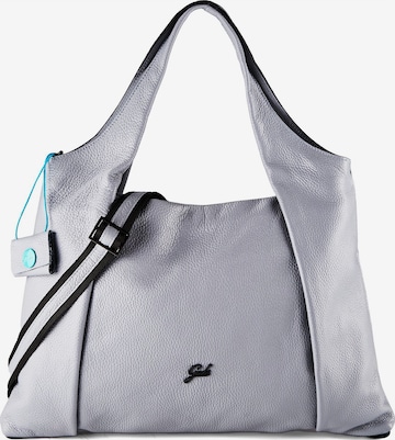 Gabs Schultertasche 'Zeynep' in Grau: Vorderseite