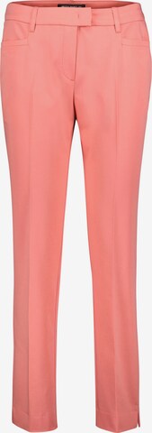 regular Pantaloni con piega frontale di Betty Barclay in rosa: frontale