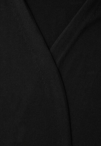 STREET ONE Knit Cardigan in Black