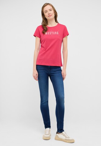 MUSTANG Shirt 'Style Loa' in Pink