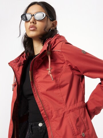 Ragwear Performance Jacket 'DANKKA' in Red