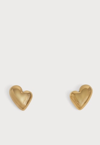 GUESS Náušnice 'GOLDEN LOVE' – zlatá: přední strana