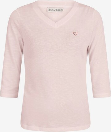 Lovely Sisters Shirt 'Tanja' in Pink: front