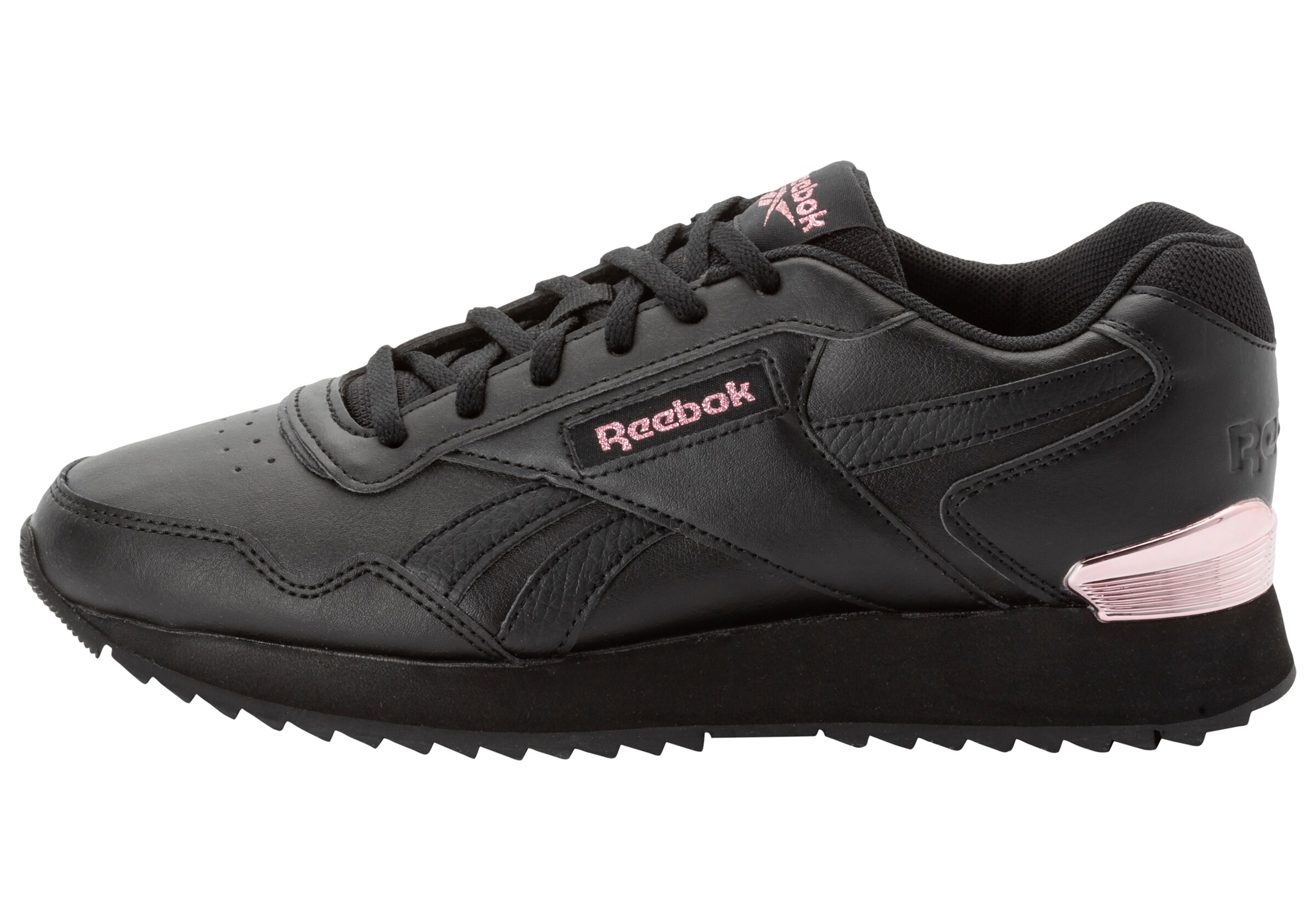 melns Reebok Zemie brīvā laika apavi 'Glide Ripple Clip'