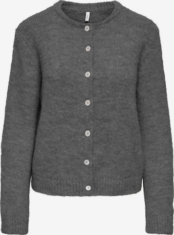 Cardigan 'ONLMAGGIE' ONLY en gris : devant