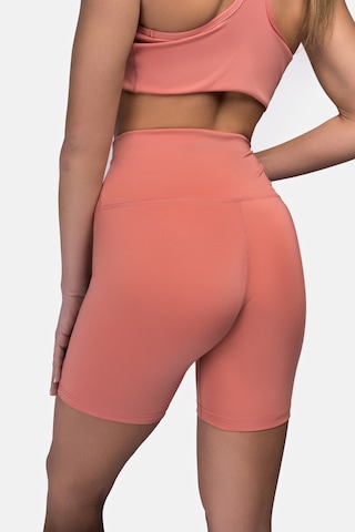 LONSDALE Skinny Sportbroek 'Ludwell' in Roze