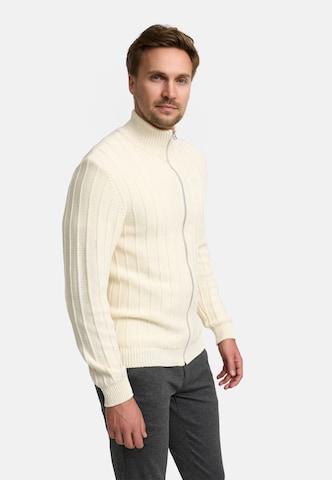 Vestes en maille ' Truman ' JEFF en blanc