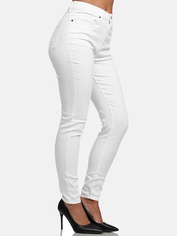 Tazzio Skinny Jeansy 'F107' w kolorze biały