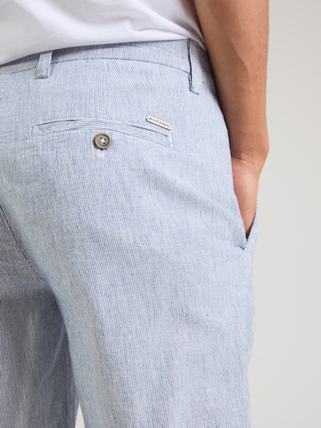 Bruun & Stengade Szabványos Chino nadrág 'Darion' - kék