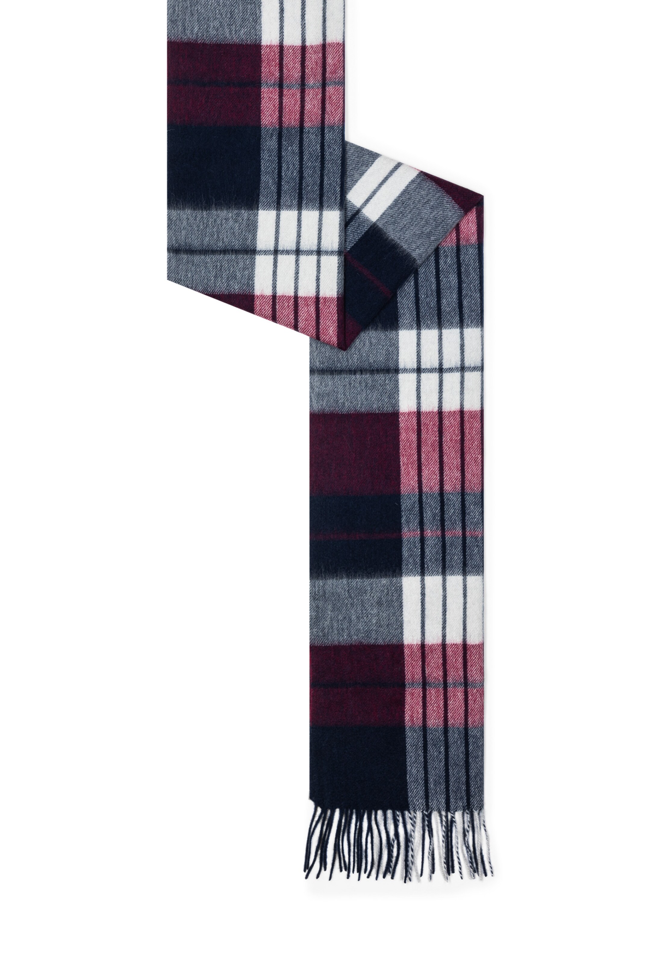 Roeckl Scarf 'MODERN PLAID' in Blue