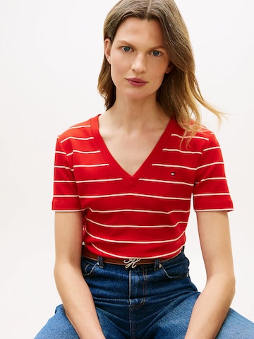 TOMMY HILFIGER Tričko 'Cody' - Červená