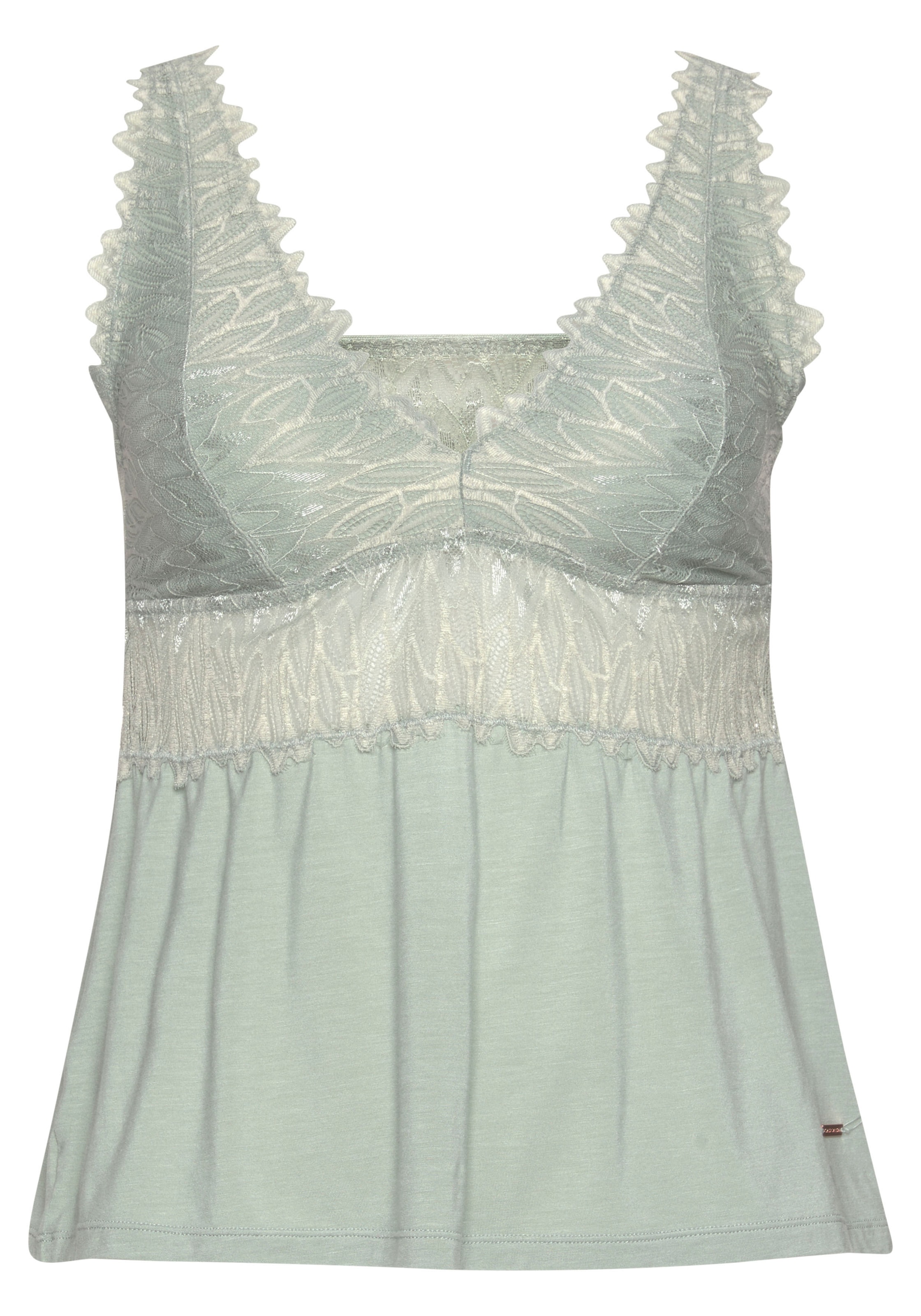 LASCANA Top in Green: front