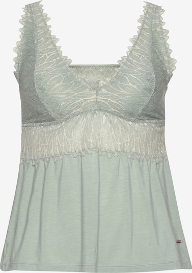 Palaidinė be rankovių iš LASCANA, spalva – smėlio spalva / nefrito spalva, Prekių apžvalga