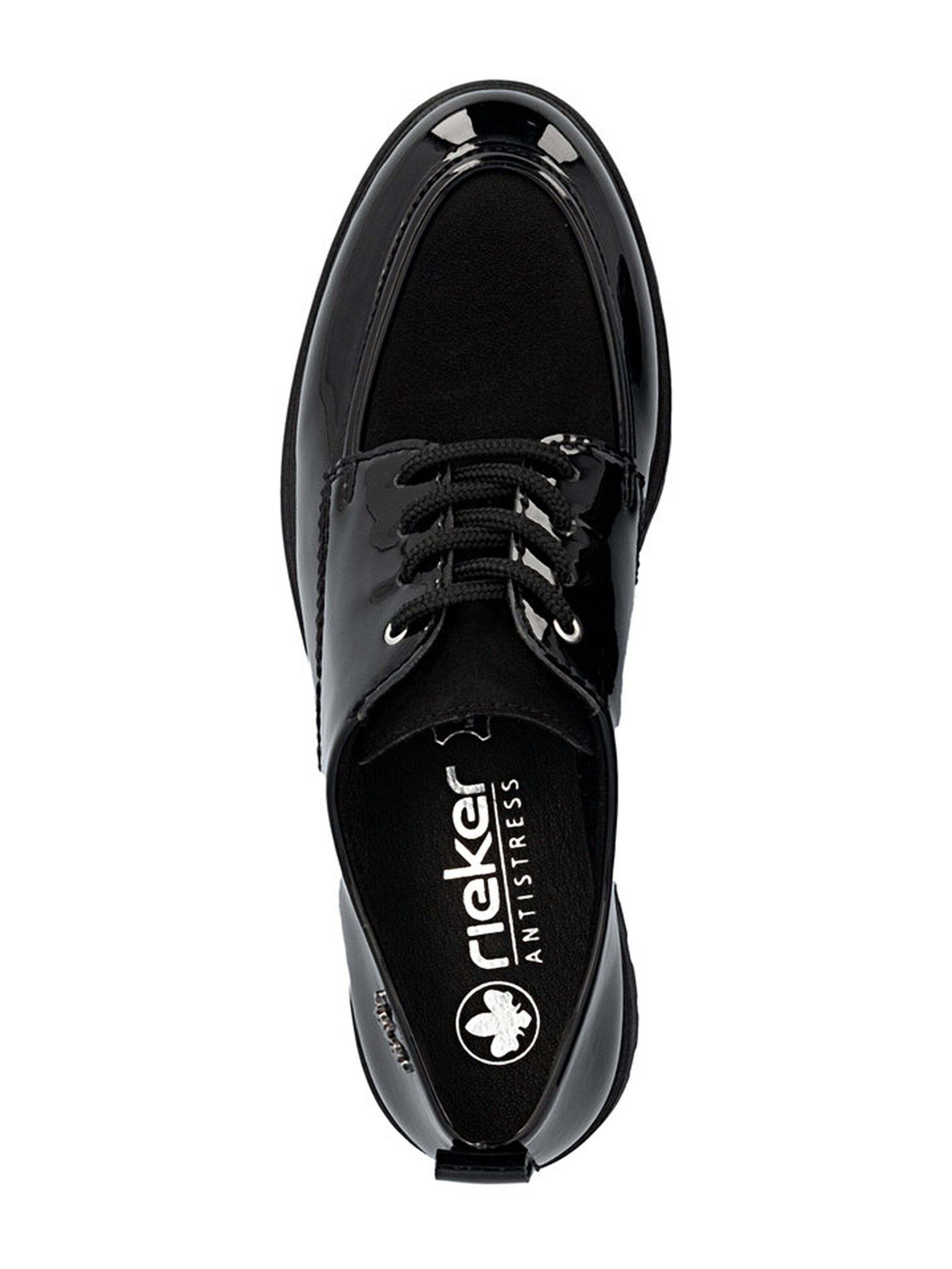 Rieker Schnürschuh in Schwarz