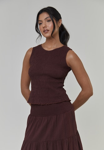 Haut South Beach en marron : devant