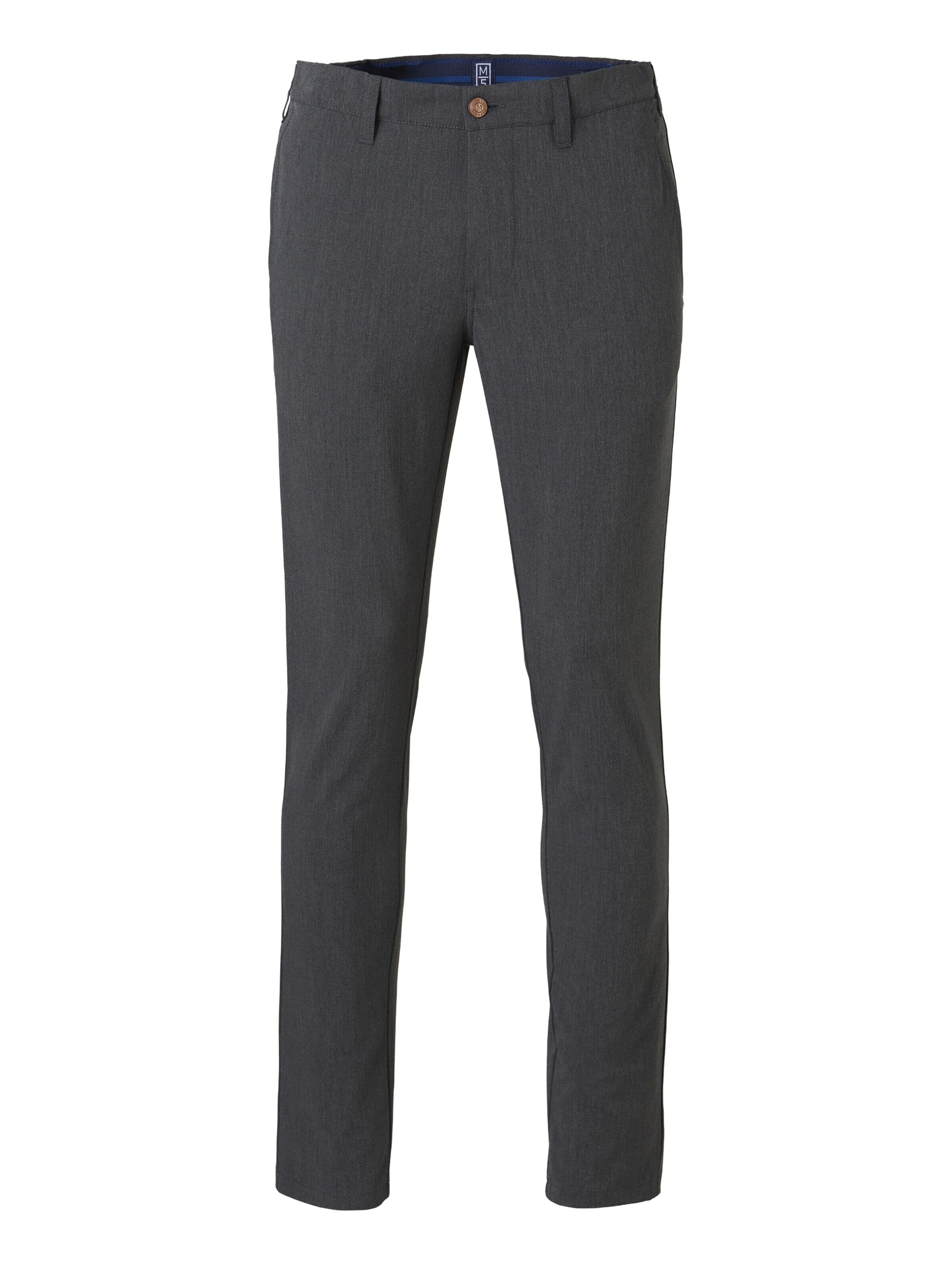 MEYER Chinohose 'M5 Move 9-6196' in Grau: Vorderseite