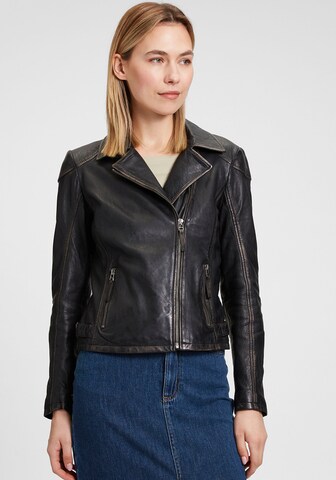 Veste mi-saison 'Peggie' Gipsy by Mauritius en noir : devant