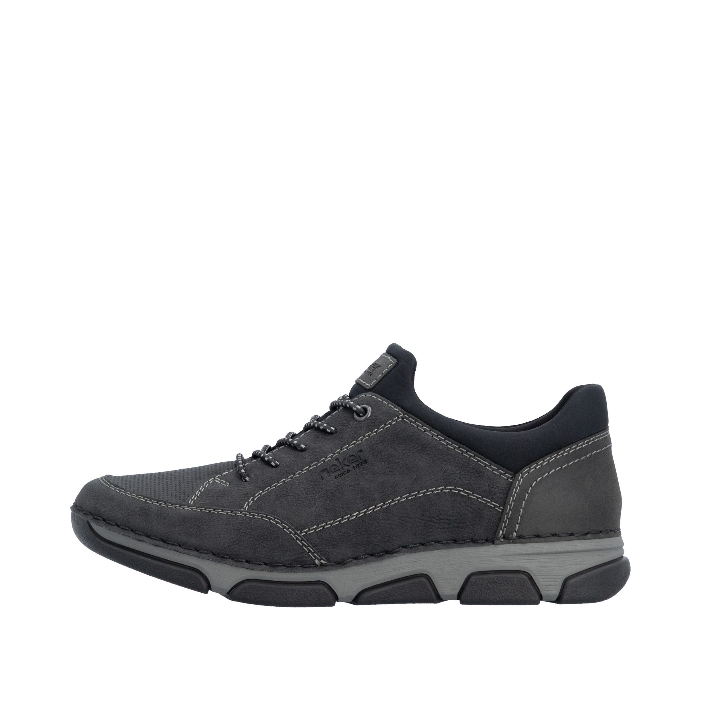 Rieker Slip On in Schwarz